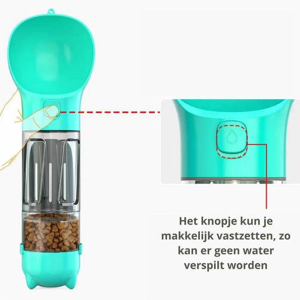PootjesParade™- Snack-N-Sip-N-Scoop Reisgenoot | 40% korting